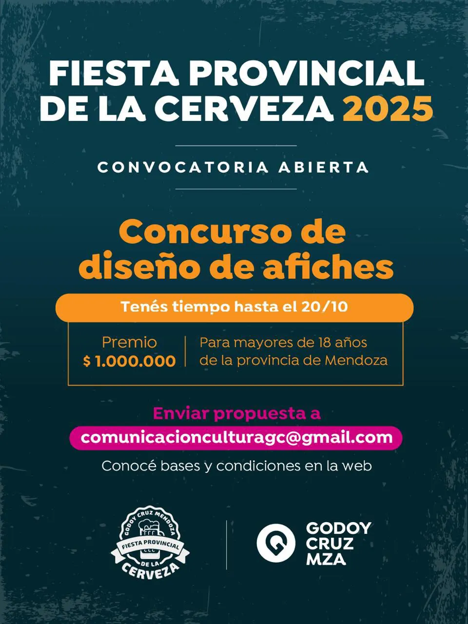 Godoy Cruz - flyer fiesta de la cervaza convocatoria