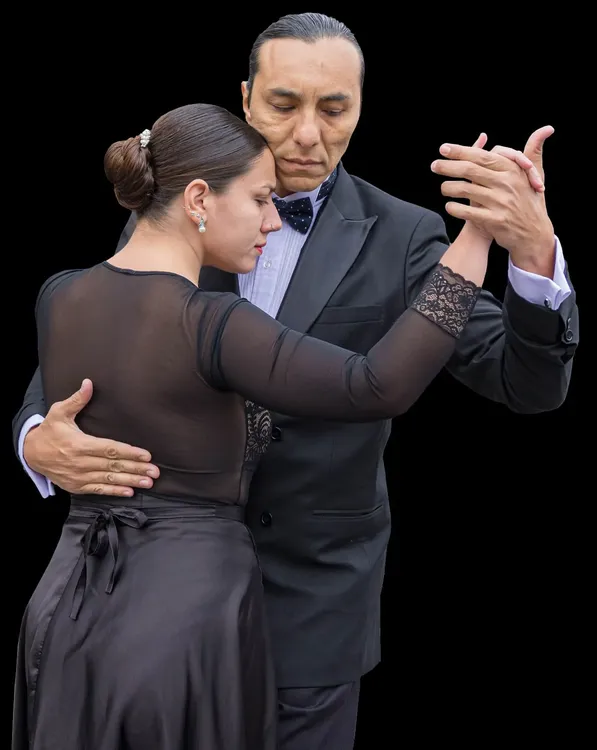 Nadia Caparrós y Federico Heredia