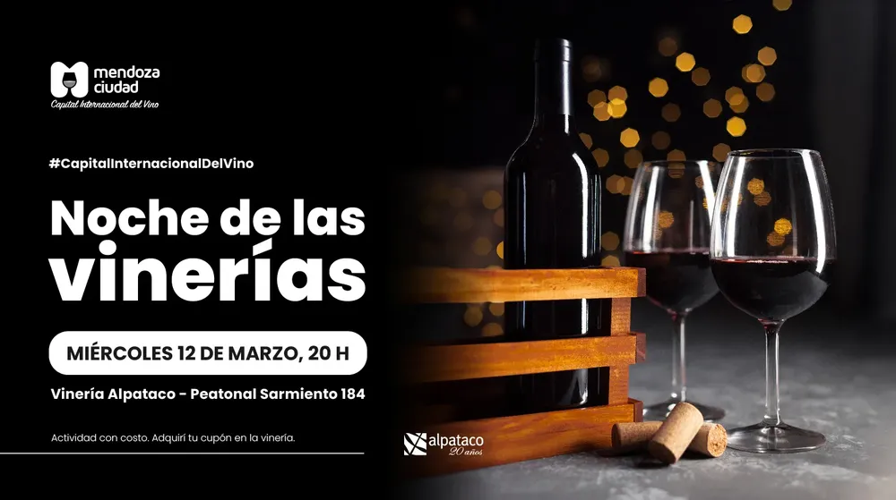 Noche de las vinerías flyer