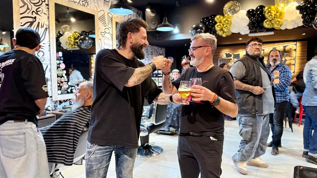 Birras y Barbas-los responsables del local- Nicolas Peiretti y Fabian Montaña