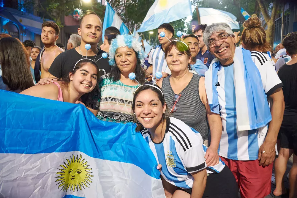 Festejos Argentina. Foto: Emilio Diumenjo.