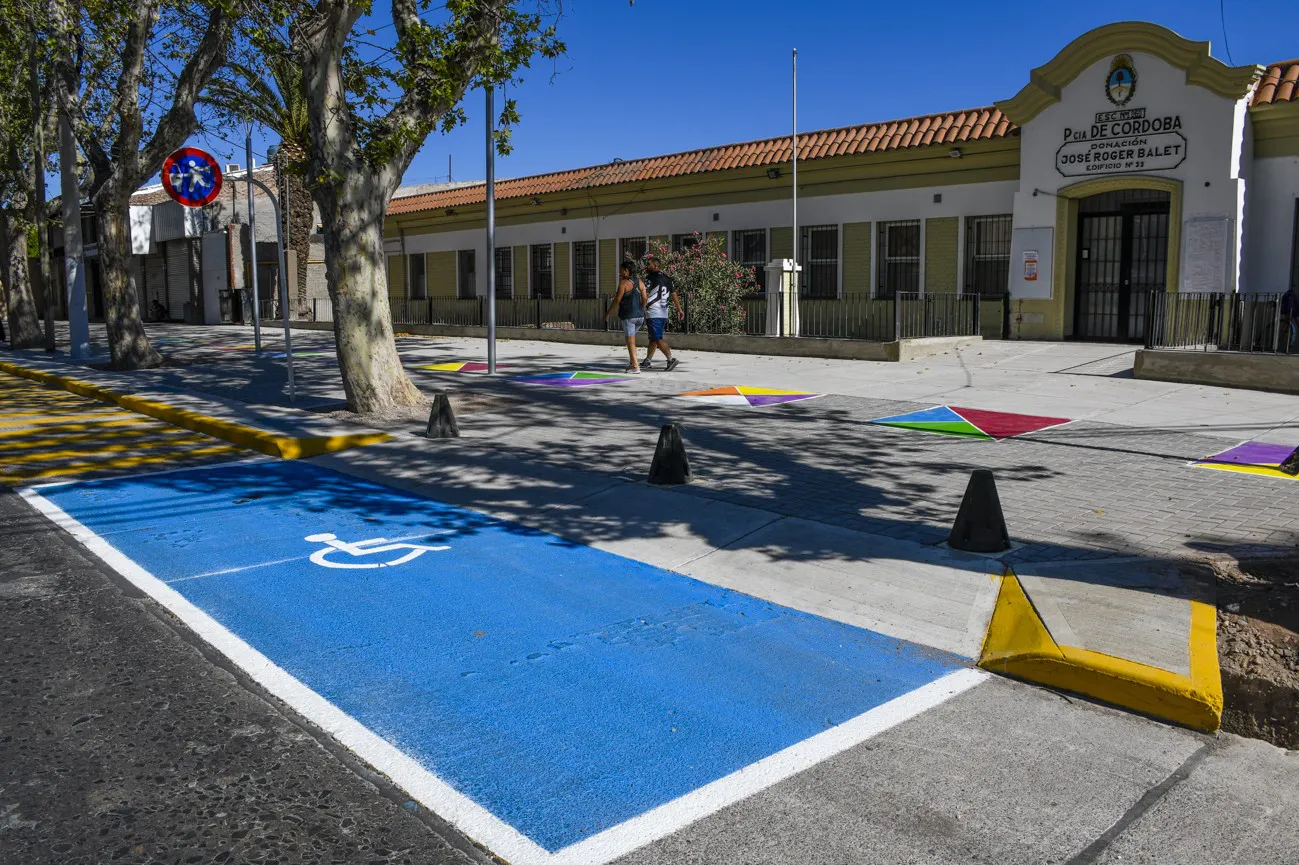 Escuela Provincia de Córdoba. Foto Municipalidad de Guaymallén.