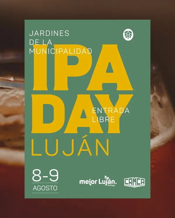 Luján - IPA DAY flyer