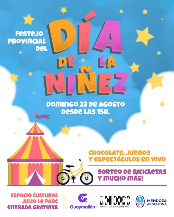 Guaymallén - flyer reprogramación día del niño 2026