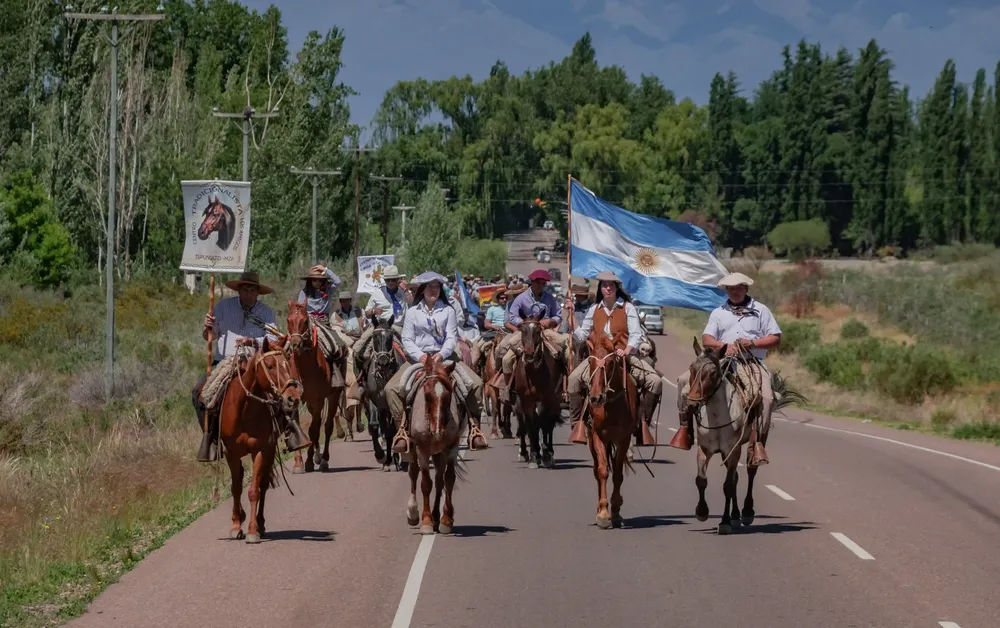 Cabalgata al Cristo Rey del Valle de Tupungato