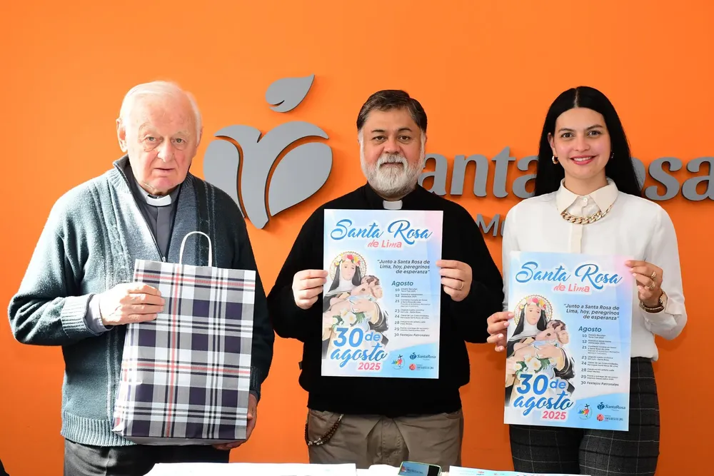 Santa Rosa de lima 7 presentación afiche