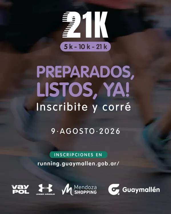 Guaymallén - ranning 2026 flyer