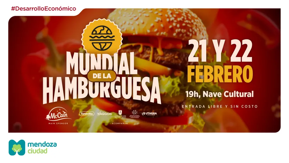 Ciudad hamburguesa flyer