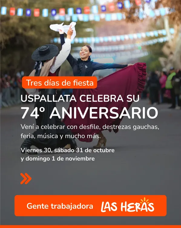 Las Heras - aniversario uspallata flyer 1