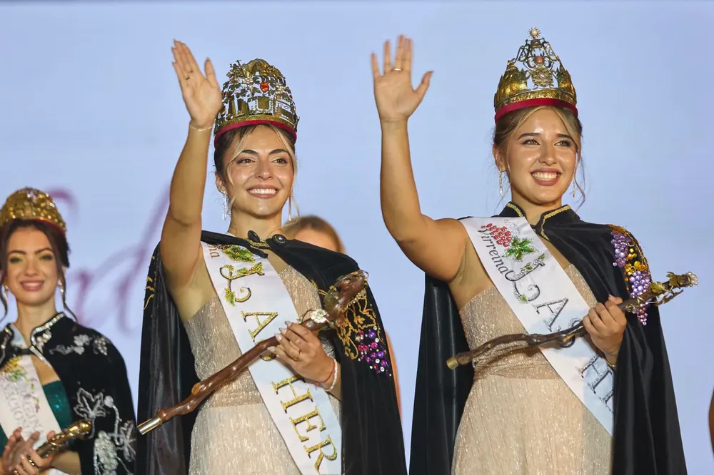 Reina y virreina de la vendima de Las Heras 2026