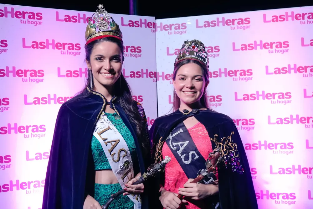 Reina y Virreina de Las Heras 2024 - Sasha Aye Ali es reina y Melisa Molina virreina