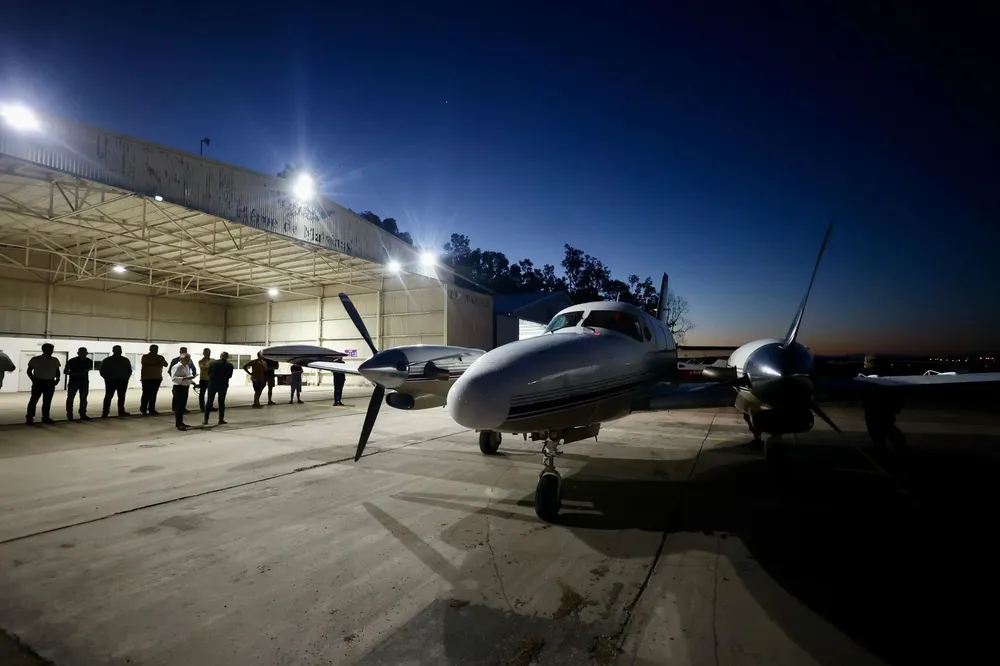 Aviones antigranizo San Rafael - Alvear