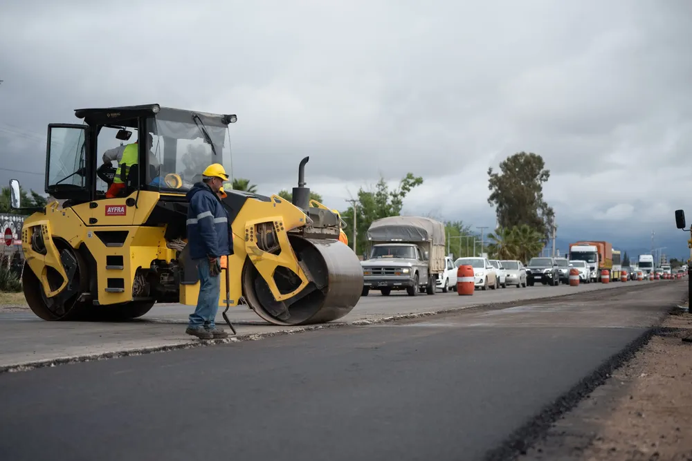 Obras acceso este 4
