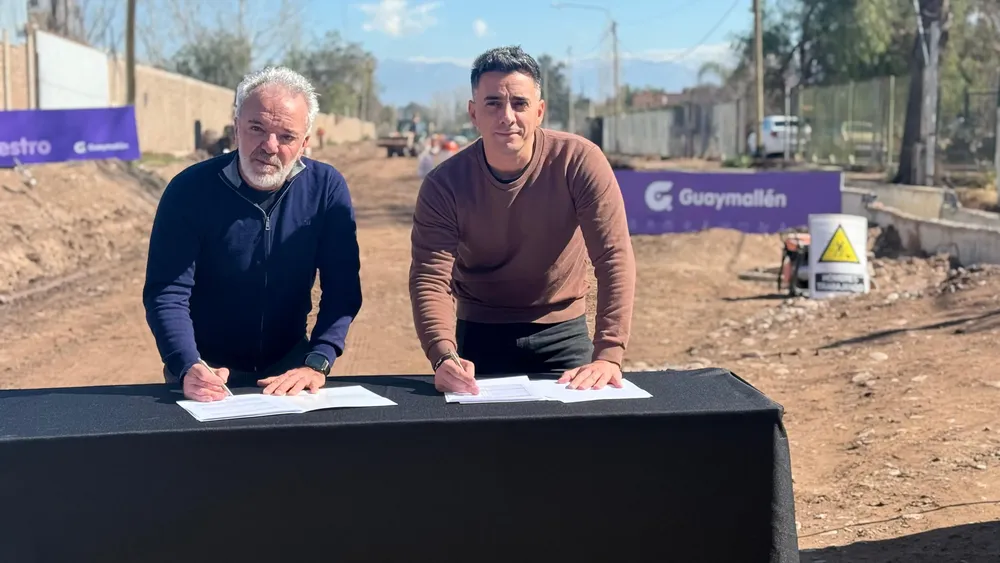 Guaymallén convenio con aysam