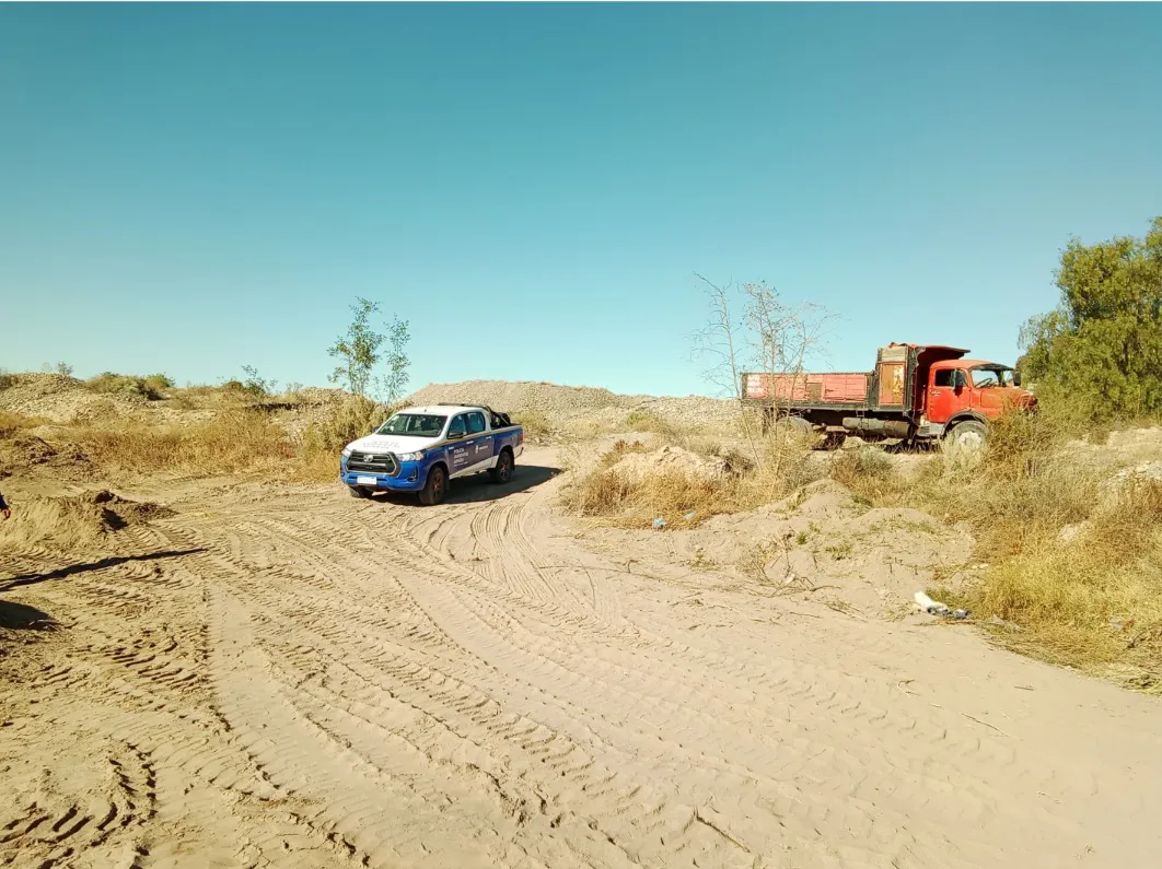 Mina ilegal en San Rafael (2)