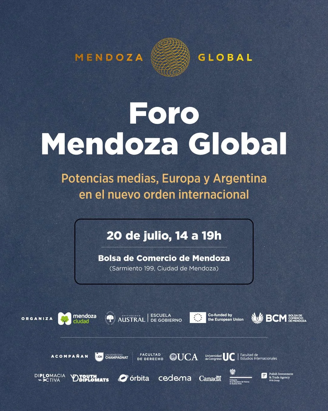 Ciudad - foro global flyer