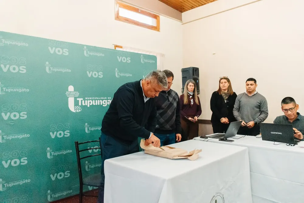 Tupungato - Tercera Apertura Sobres Licitación Acueducto Centro II