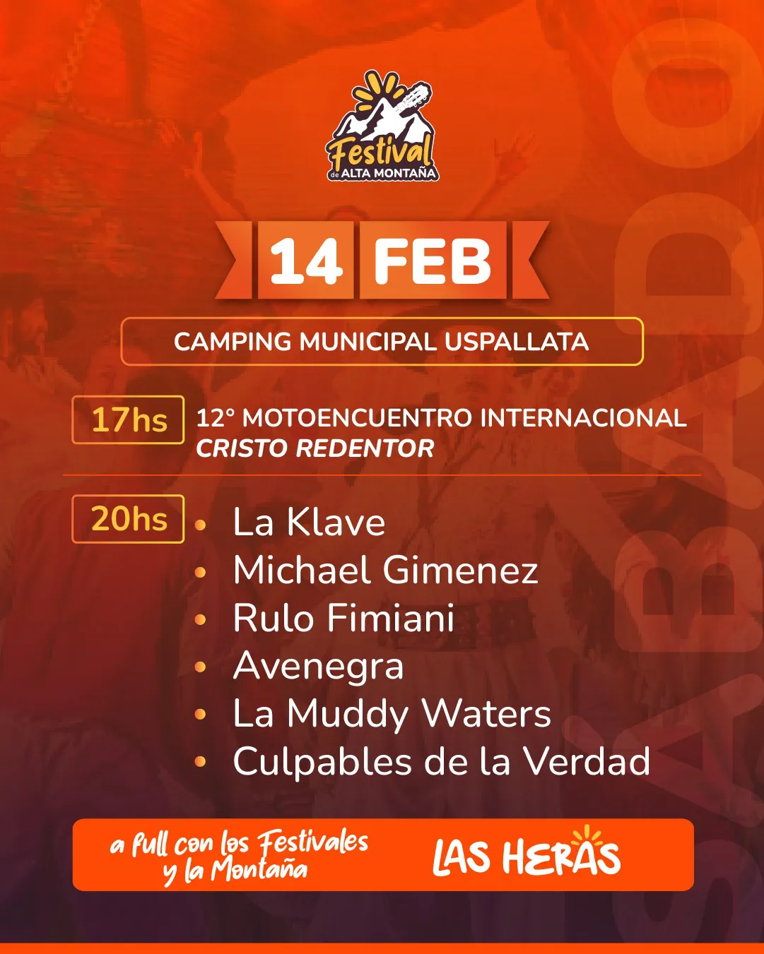 Las Heras - flyer festival alta montaña 2026 2